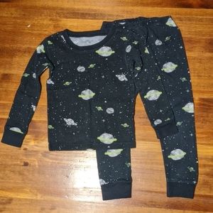 Carter's outer space pajamas